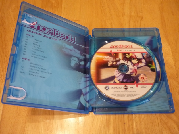 Unboxing: Angel Beats – Complete Collection (Blu-ray) [UK] | AnimeBlurayUK